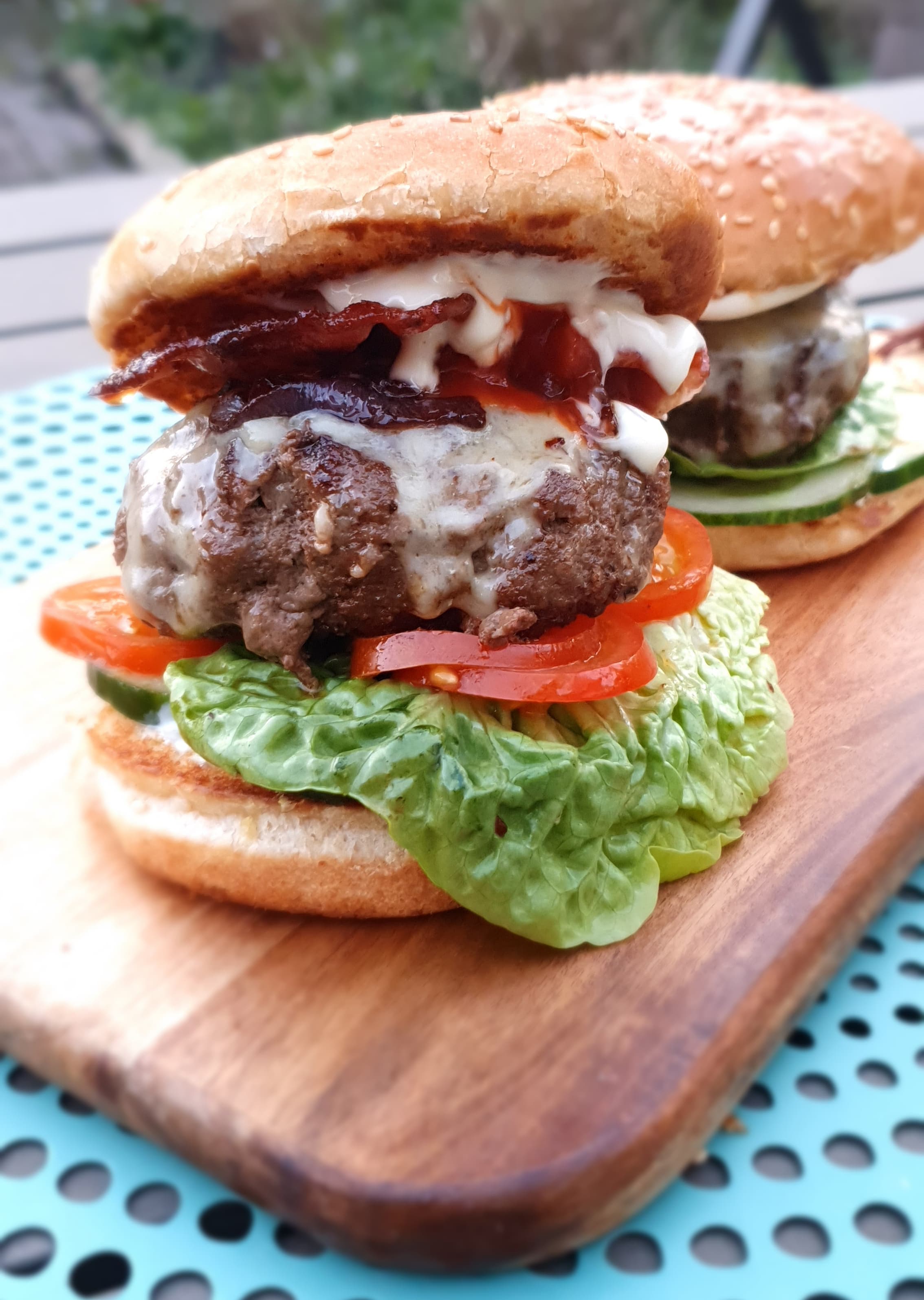Homemade Hamburger