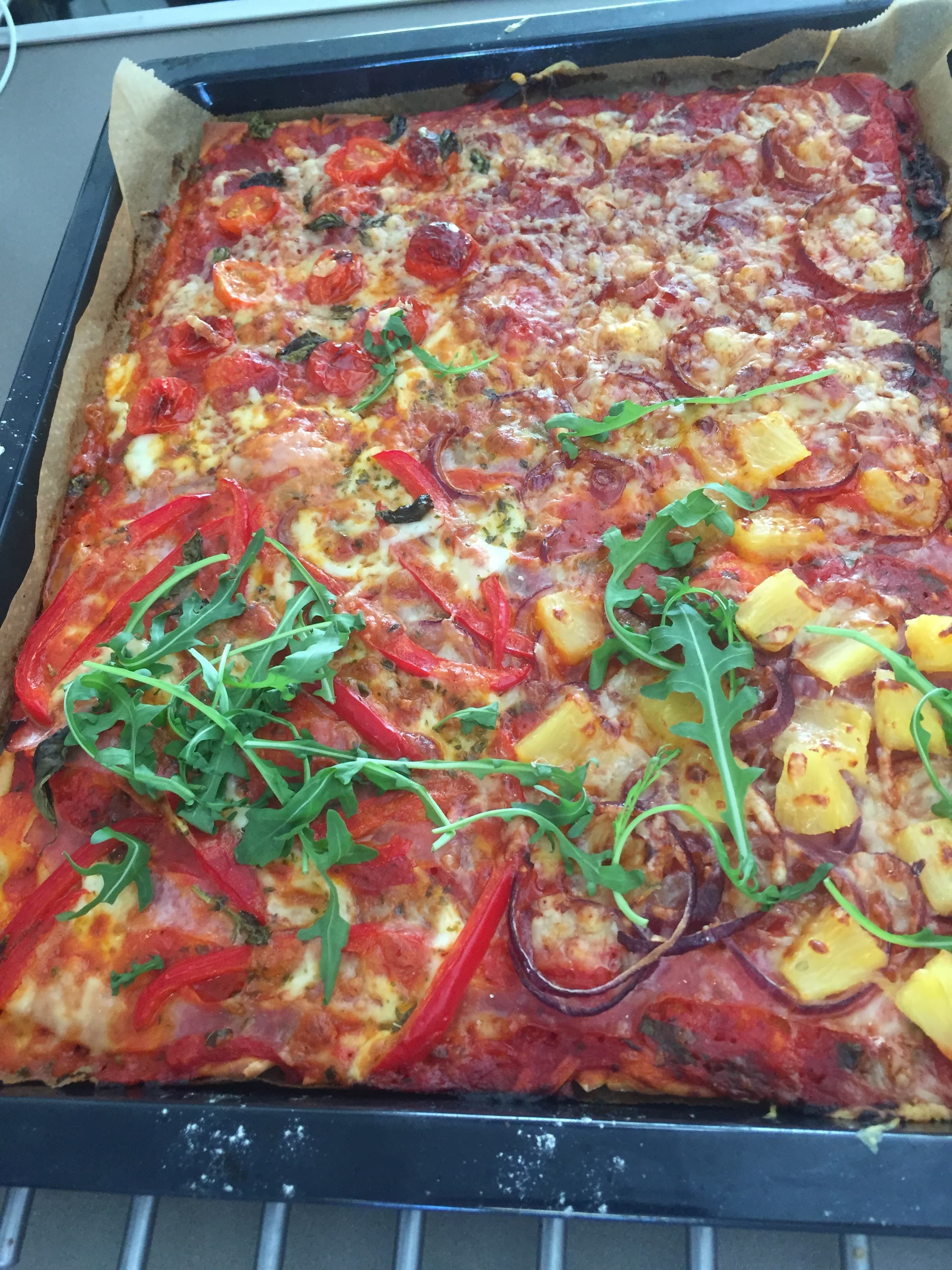 Pizza met variatie