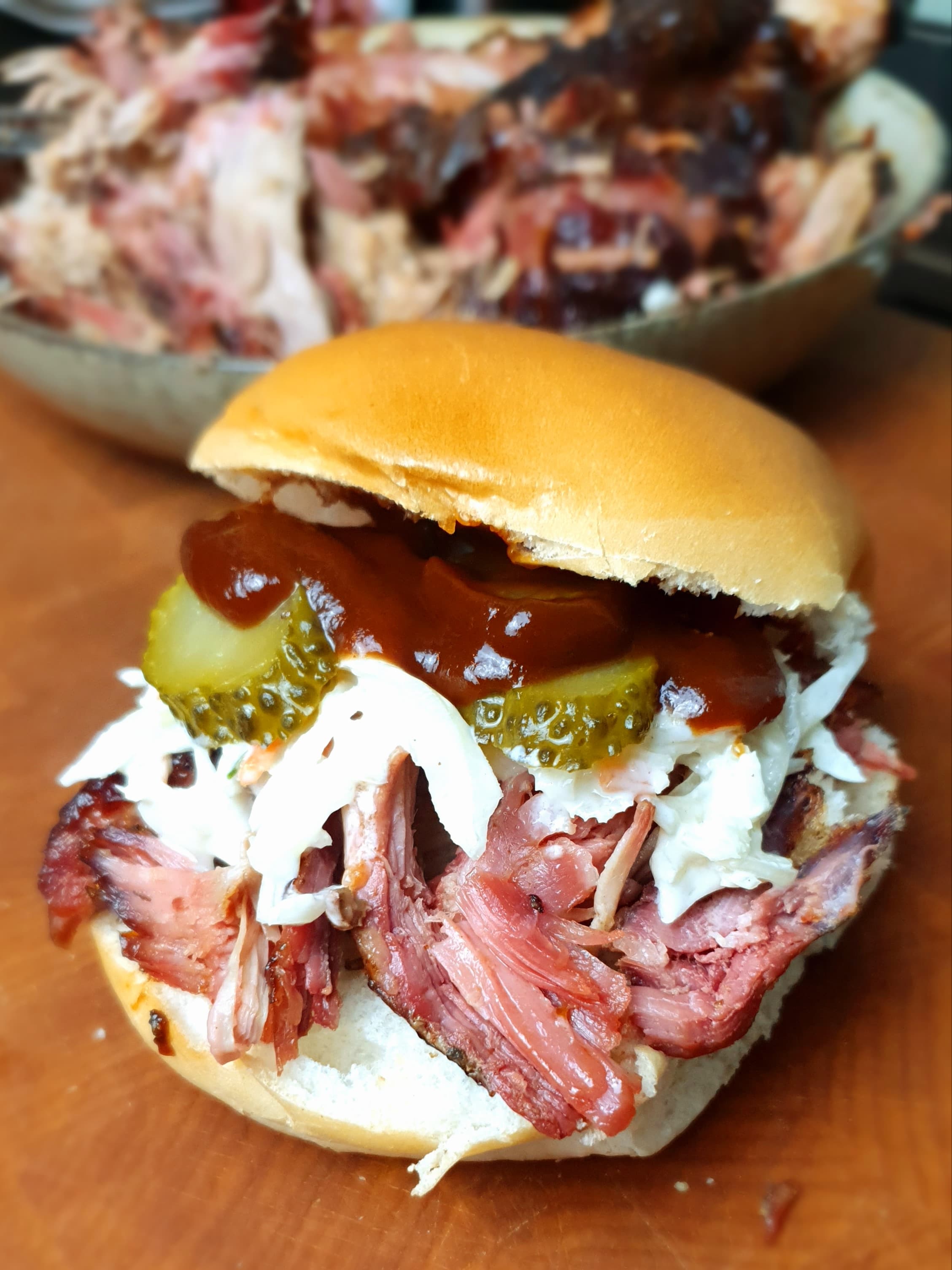 Pulled Pork van de BBQ