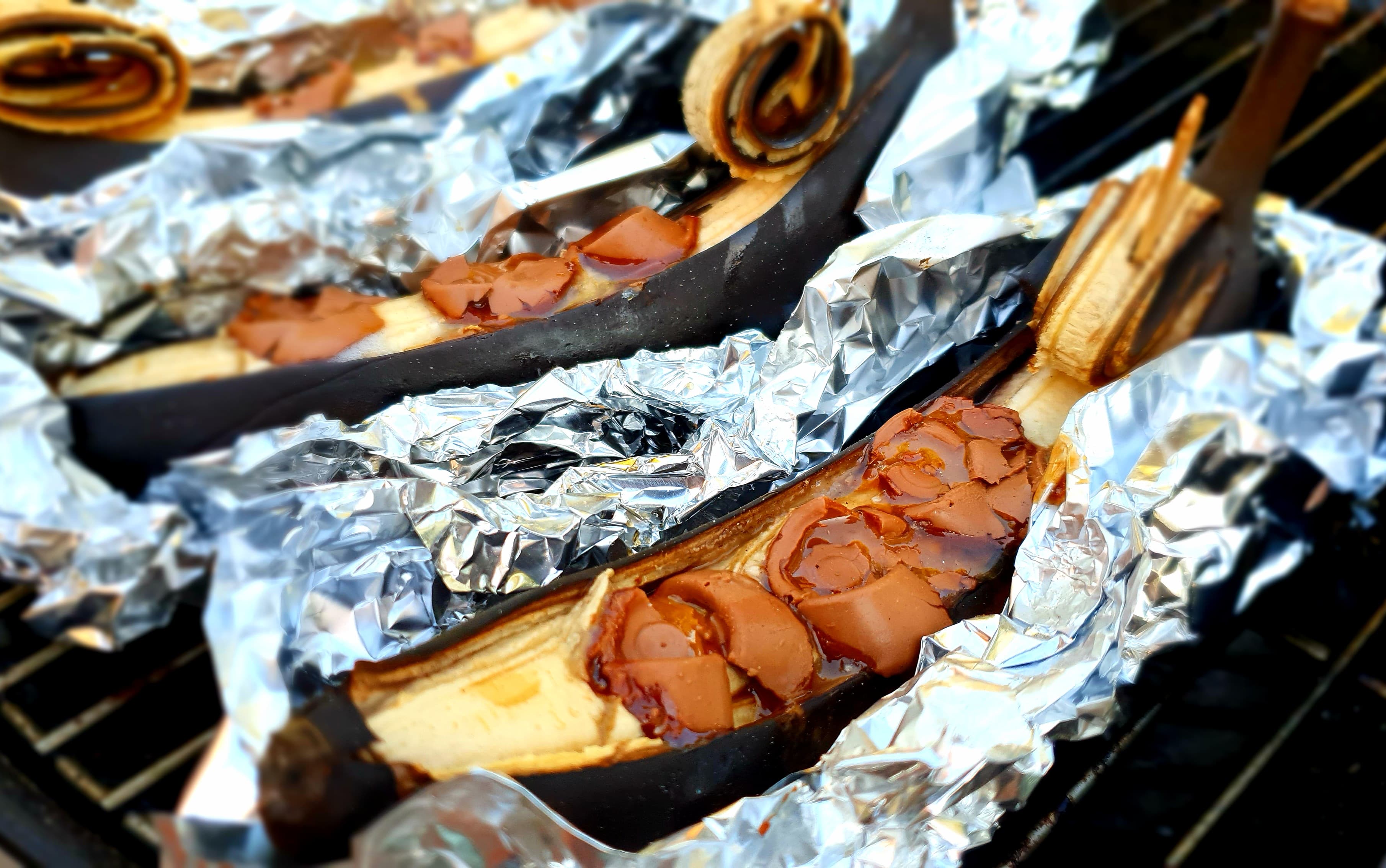 Banaan van de BBQ met Rolo en Liqor 43