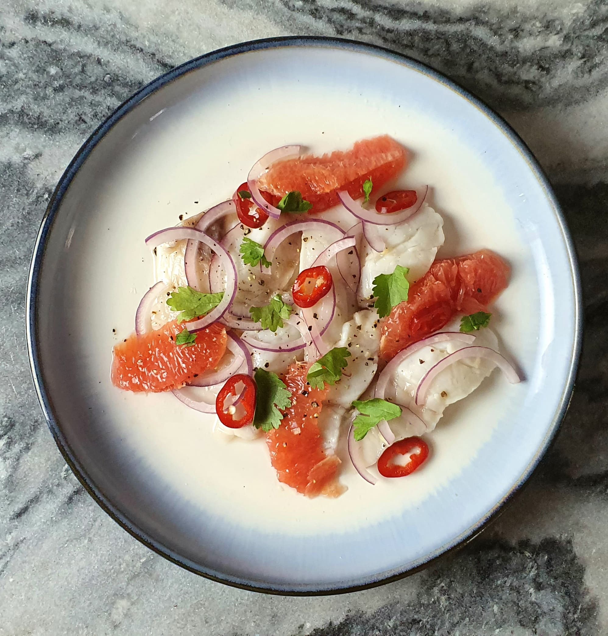 Ceviche van dorade