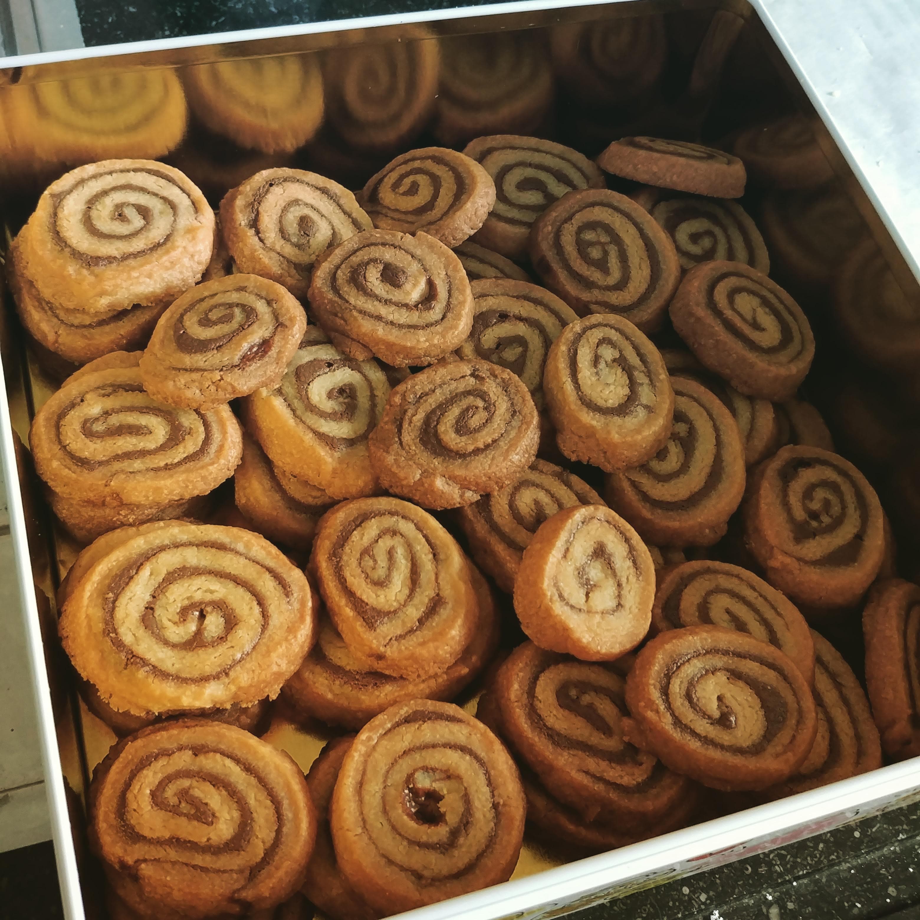 Nutella Swirl Koekjes