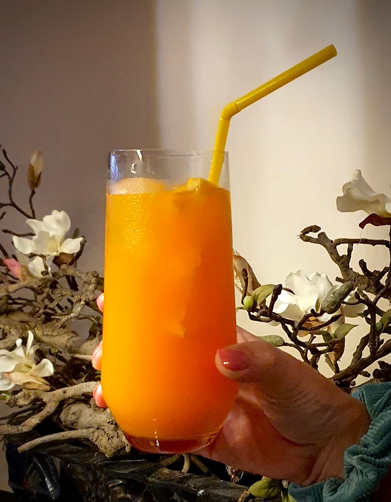 Mocktail sinaasappel gember
