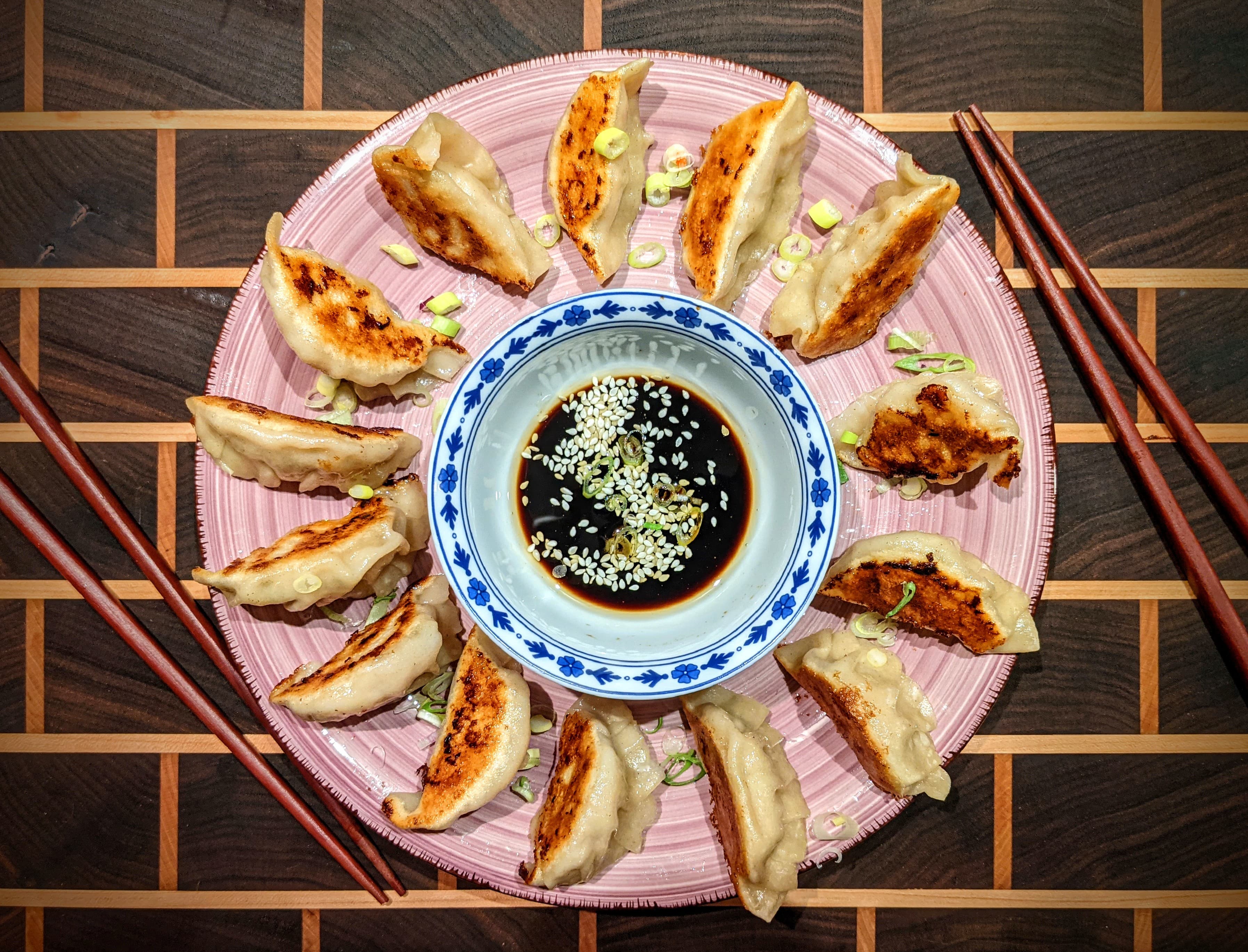 Homemade Kip Gyoza