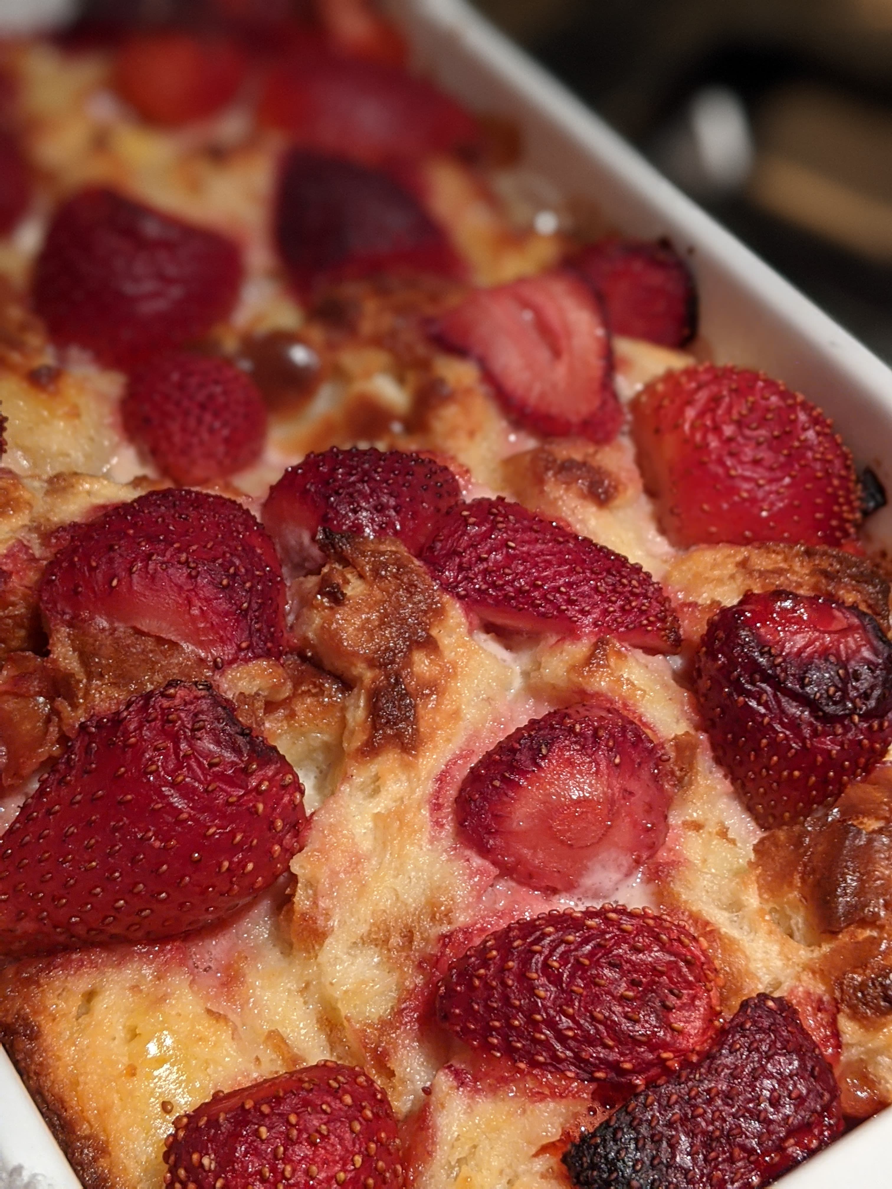 Broodpudding met Brioche