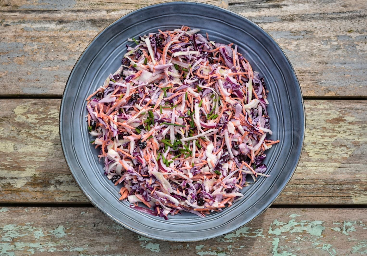 Homemade coleslaw