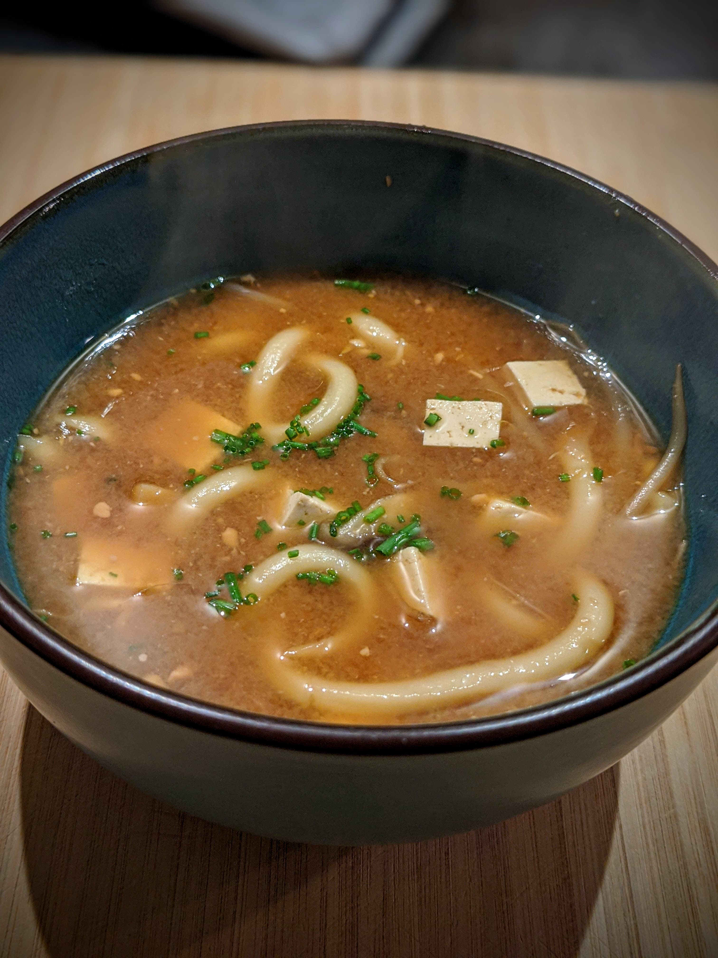 Misosoep met Noodles