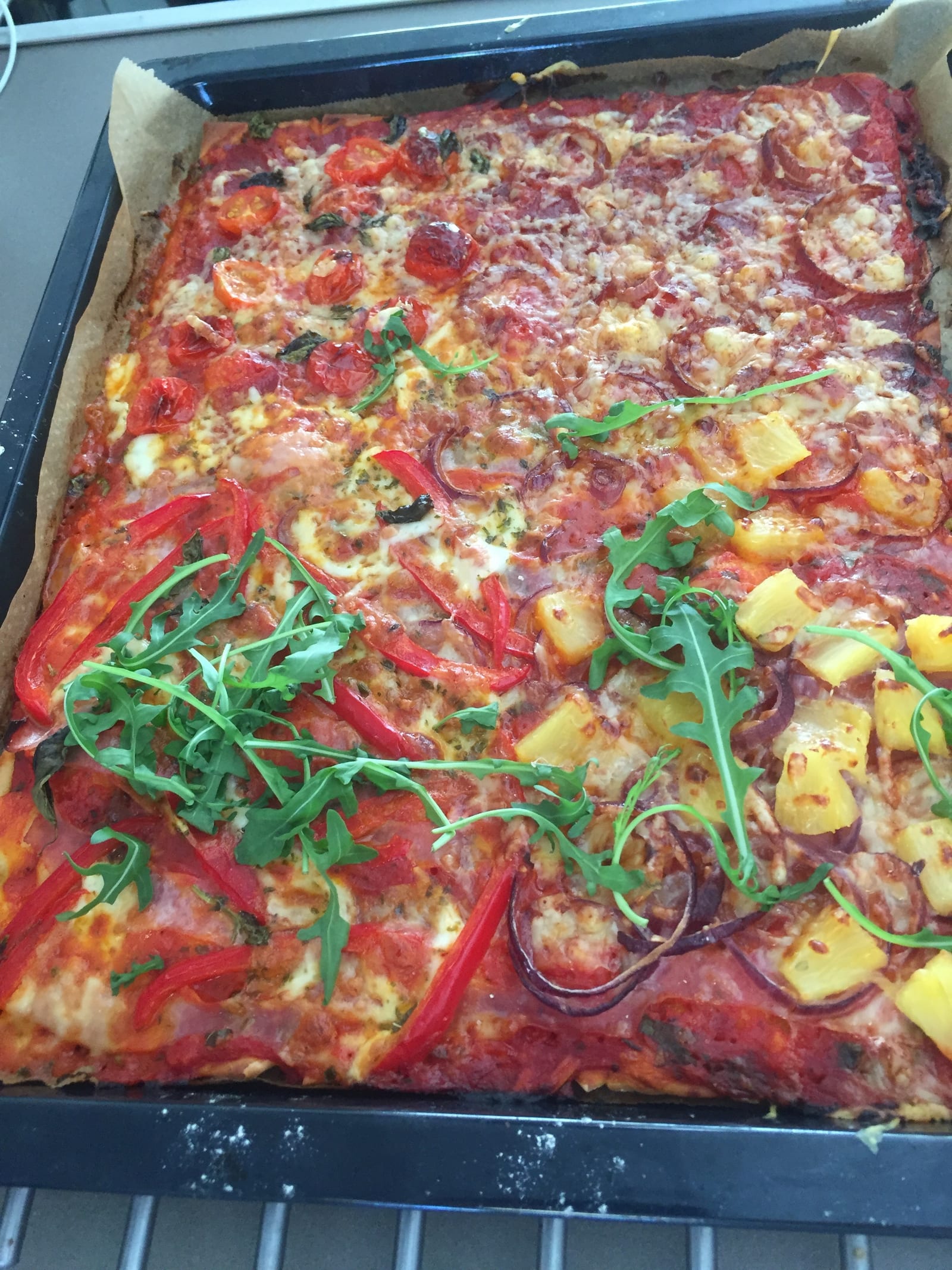 Pizza met variatie