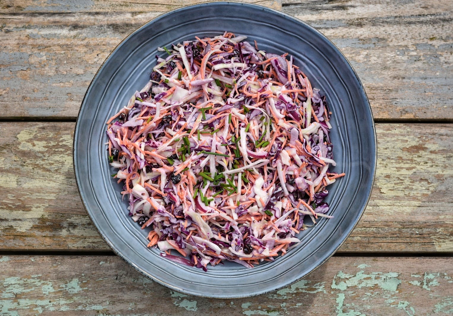 Homemade coleslaw