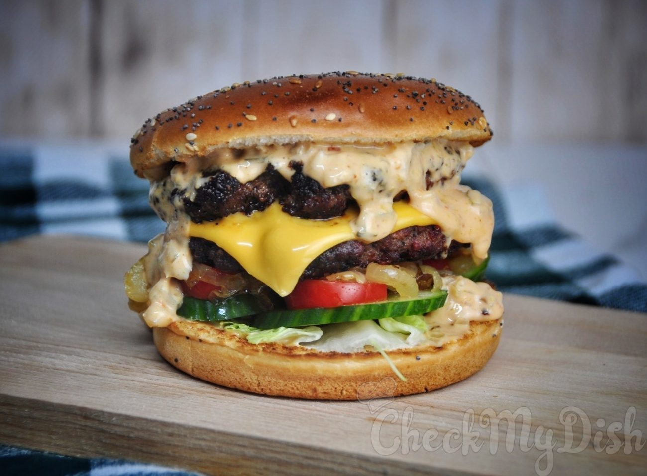 Big burger look-a-like -